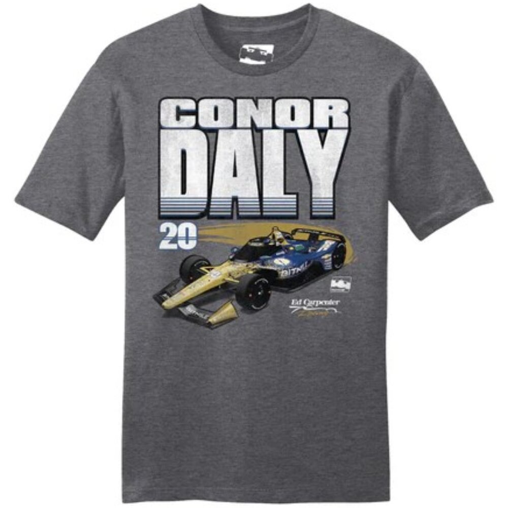 IndyCar Conor Daly Car Graphic Shirt NWT Medium